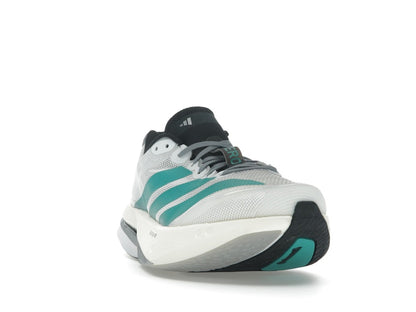 adidas Adizero Boston 13 White Pure Teal