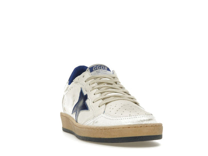 Golden Goose Ball-Star Low White Bluette