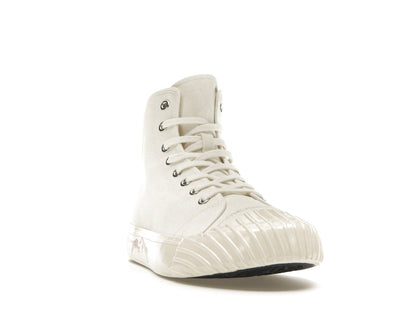 Kenzo School High Top Trainers Tiger Sole Off White