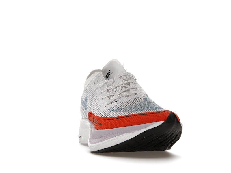 Nike ZoomX Vaporfly Next% 2 White Laser Blue Rush Orange