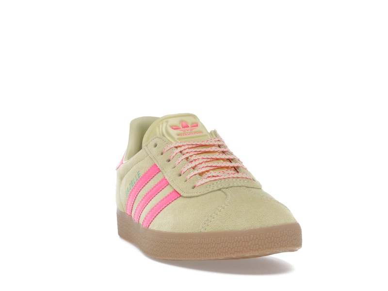 adidas Gazelle Powder Yellow Lucid Pink (Women's)