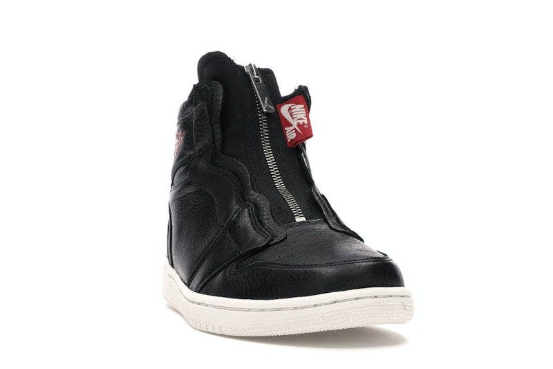 Jordan 1 Retro High Zip Black Gym Red Phantom (Women's)