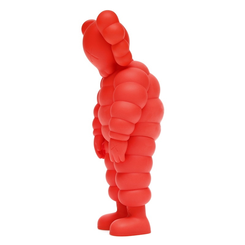 KAWS What Party Vinyl Figure Orange