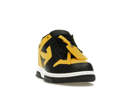 OFF-WHITE Out Of Office OOO Low Tops Black Yellow