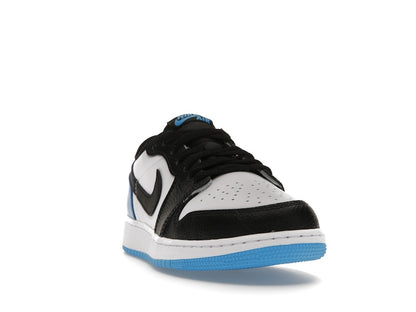 Jordan 1 Retro Low OG Black Dark Powder Blue (GS)