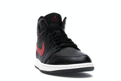 Jordan 1 Retro Mid Black Team Red