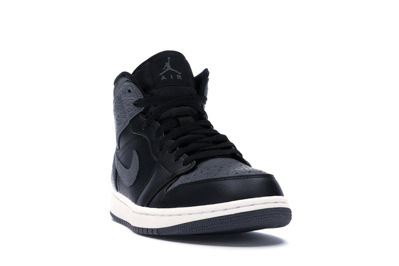 Jordan 1 Retro Mid Black Dark Grey