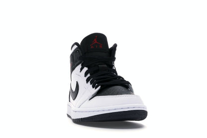Jordan 1 Mid Reverse Black Toe (Women's)