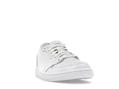 Jordan 1 Retro Low Swooshless Triple White (2025)