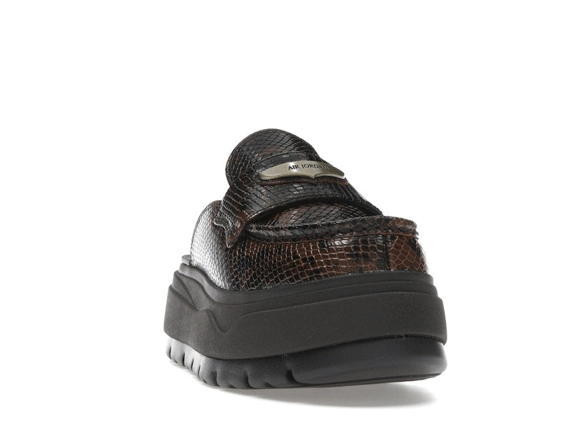 Jordan Mule Croc Velvet Brown (Women's)