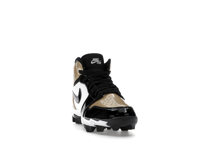 Jordan 1 Mid Cleat Patent Gold Toe (GS)