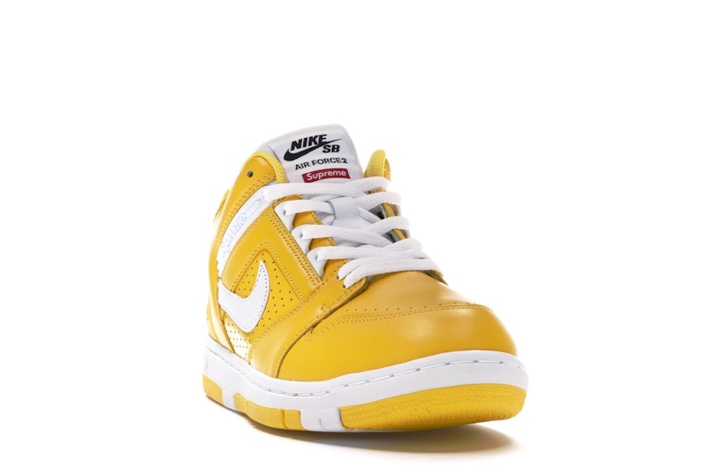 Nike SB Air Force 2 Low Supreme Yellow