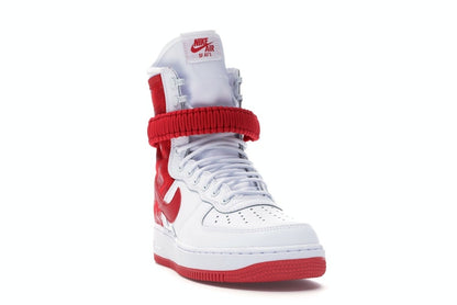 Nike SF Air Force 1 High White University Red