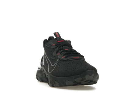 Nike React Vision Black Grey Swoosh