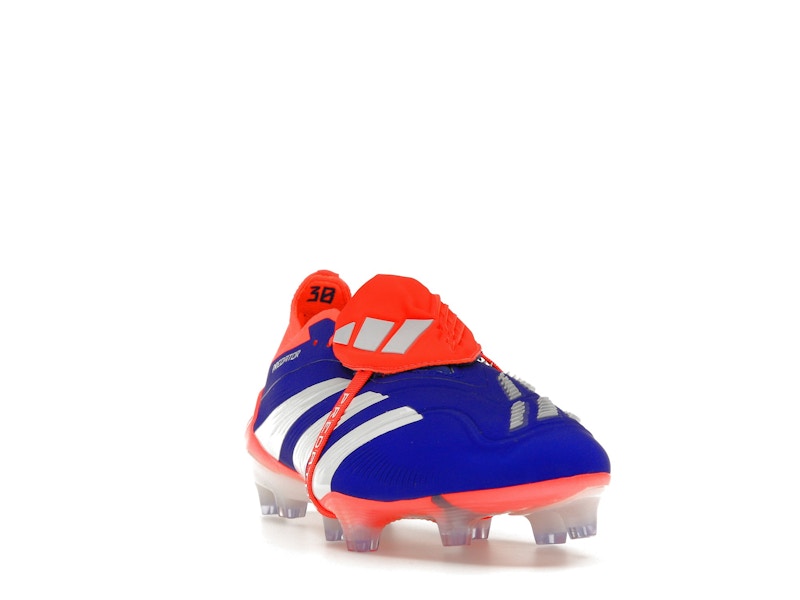 adidas Predator Elite Foldover Tongue FG Lucid Blue Solar Red