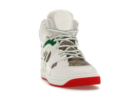 Gucci Basket White Demetra Red