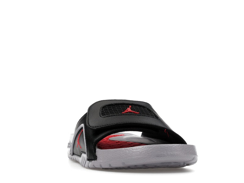 Jordan Hydro 4 Retro Black Cement Grey Fire Red (GS)