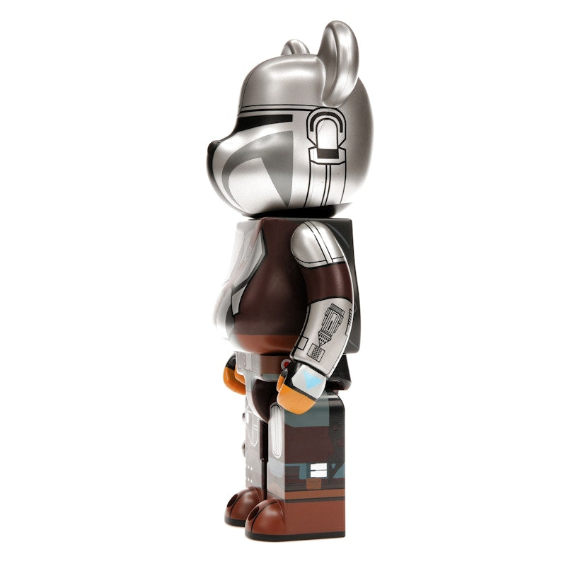 Bearbrick x Star Wars The Mandalorian Beskar Armor 100% & 400% Set
