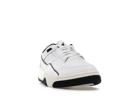 Jordan Flight Court White Sail Black