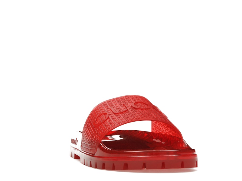 adidas x Gucci Adilette Slide Red