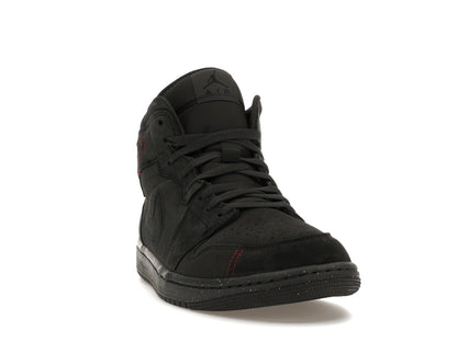 Jordan 1 Mid SE Craft Dark Smoke Red