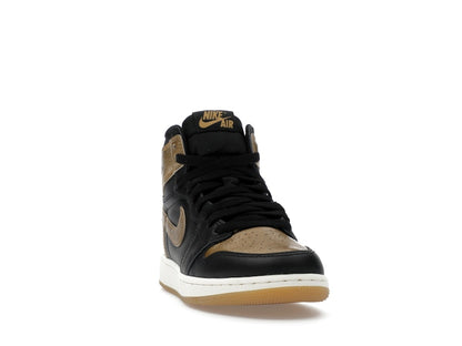 Jordan 1 Retro High OG Black Metallic Gold (GS)