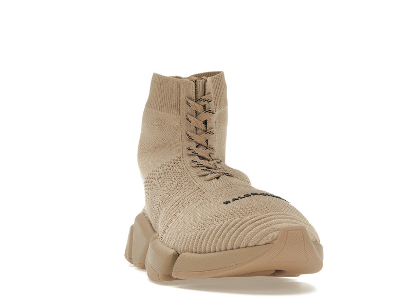 Balenciaga Speed 2.0 Lace Up Beige