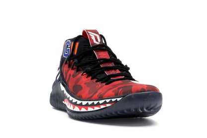 adidas Dame 4 A Bathing Ape Red