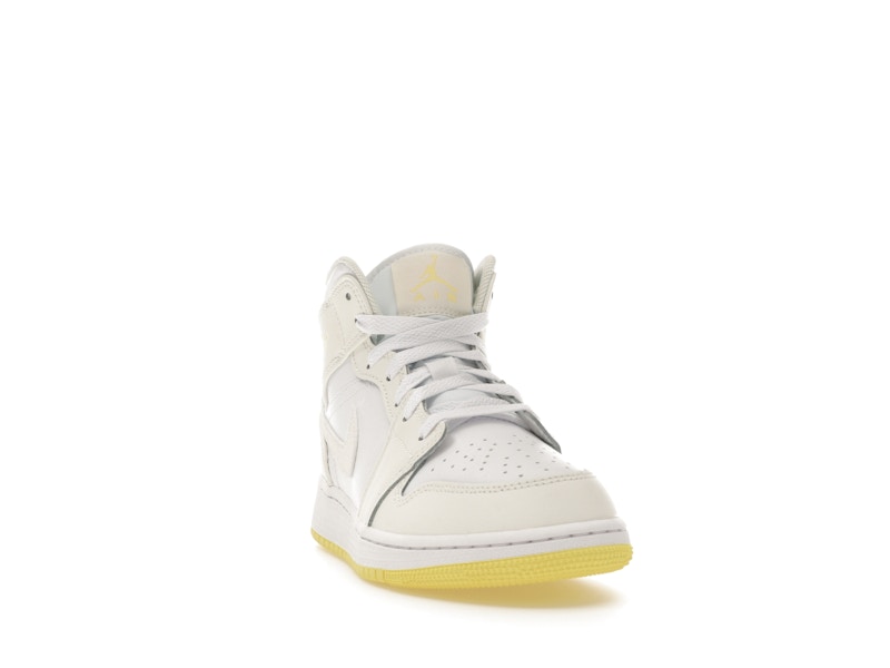 Jordan 1 Mid Sail Light Laser Orange (GS)
