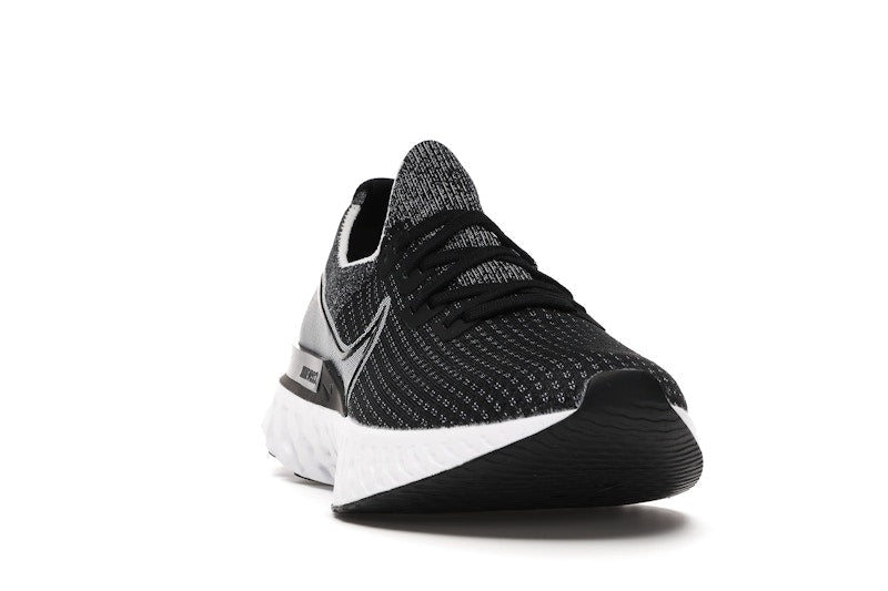 Nike React Infinity Run Flyknit Black White