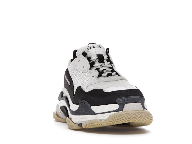 Balenciaga Triple S White Black