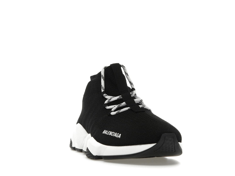 Balenciaga Speed Lace Up Black White (Women's)