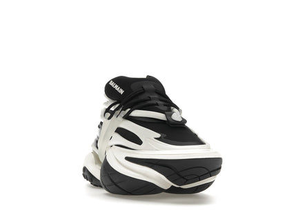 Balmain Unicorn Low-Top Black White