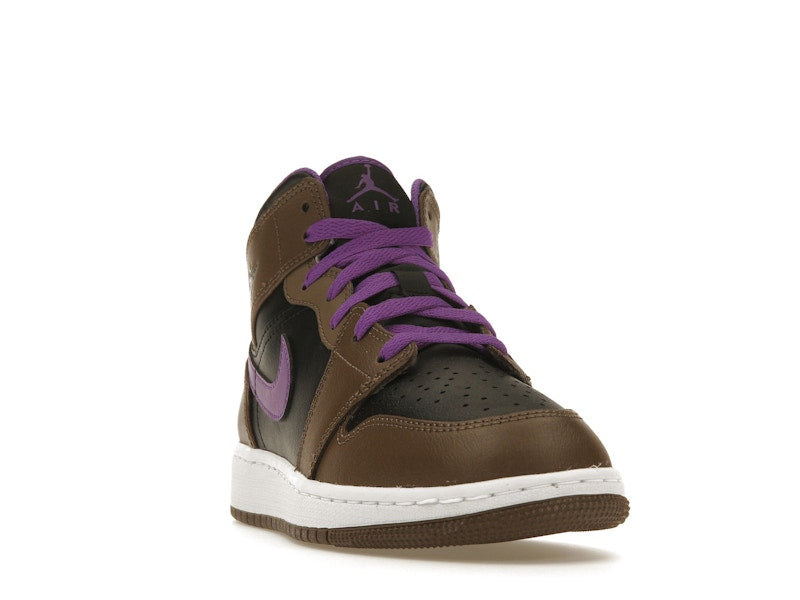 Jordan 1 Mid Purple Mocha (GS)