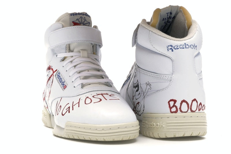 Reebok Ex-O-Fit Clean Hi Bait x Ghostbusters x Stranger Things Vintage
