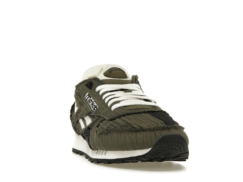Reebok Classic Leather Pump Market Army Green