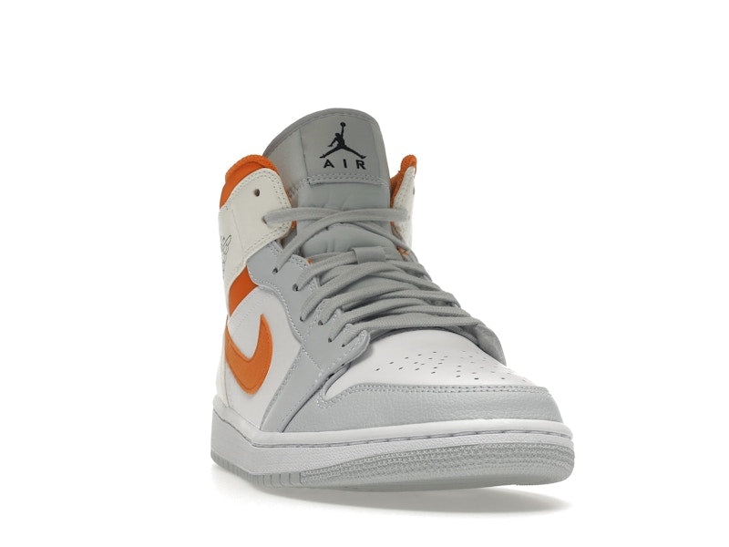 Jordan 1 Mid Starfish Pure Platinum