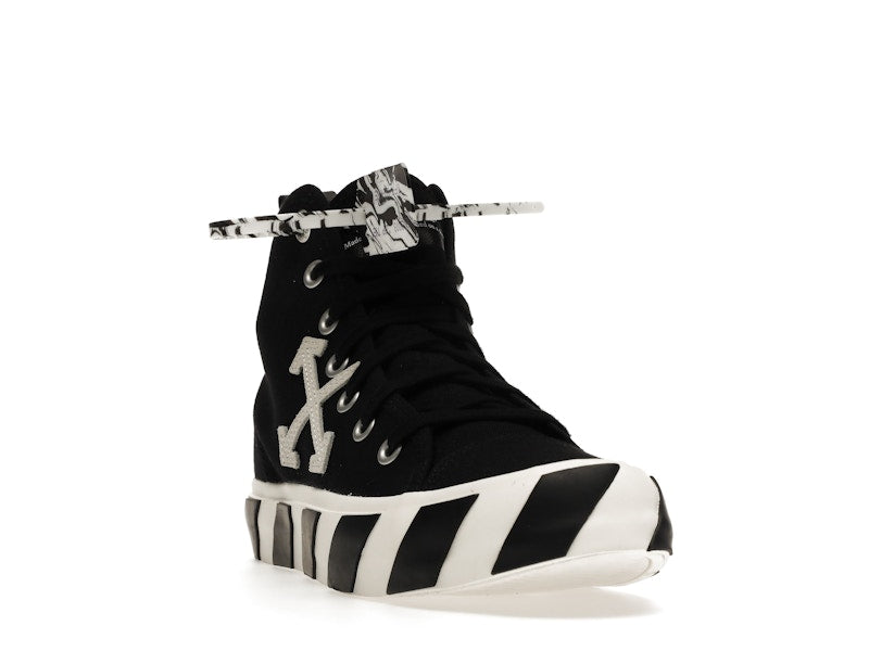 OFF-WHITE Vulcanized Mid Top Black White