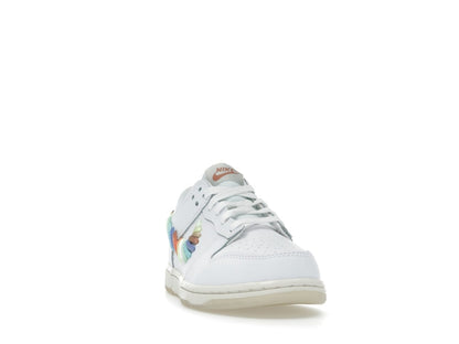 Nike Dunk Low SE Rainbow Lace Swoosh White (PS)