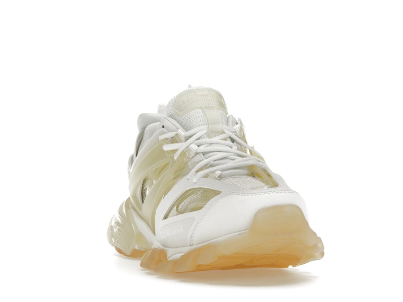 Balenciaga Track Clear Sole White