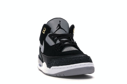Jordan 3 Retro Tinker Black Cement Gold