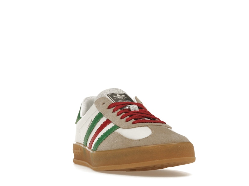 adidas x Gucci Gazelle White Green Red