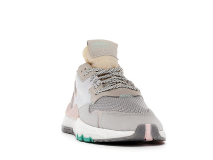 adidas Nite Jogger White Mint Pink (Women's)