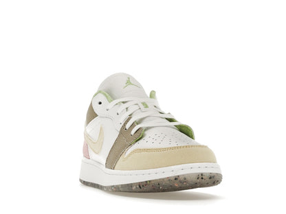 Jordan 1 Low Pastel Grind Vivid Green (GS)