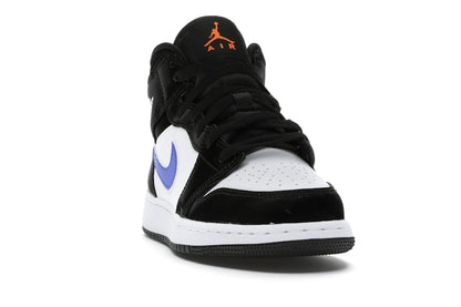 Jordan 1 Mid Black Racer Blue White (GS)