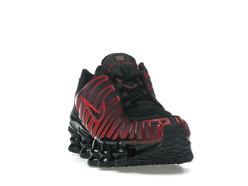 Nike Shox TL Black University Red Gradient