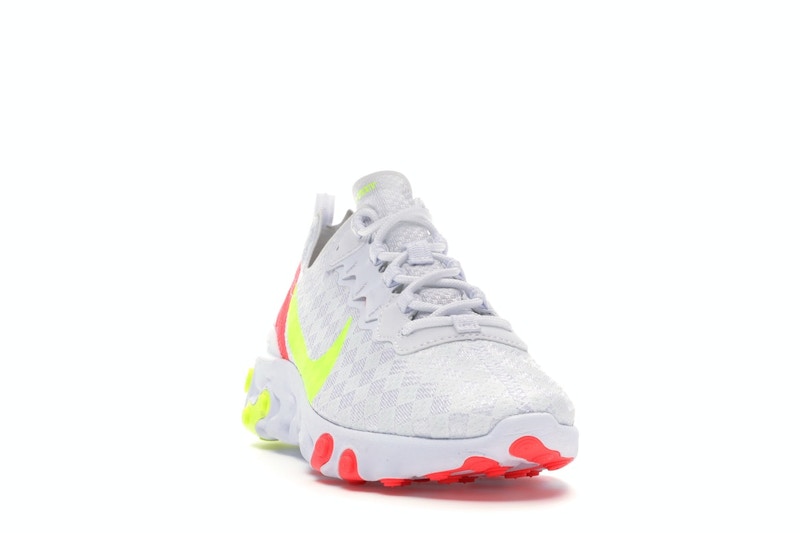Nike React Element 55 White Crimson Volt