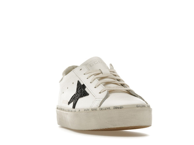 Golden Goose Hi Star White Black Star (Women's)