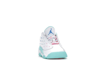 Jordan 13 Retro White Soar Green Pink (TD)