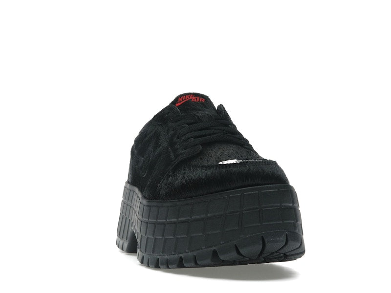 Jordan 1 Low Brooklyn Black Gym Red (Women's)
